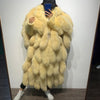GO BALLISTIC YA Fox Fur Coat 2023 Winter New Natural Fur Clothing Fur Outwear 7337