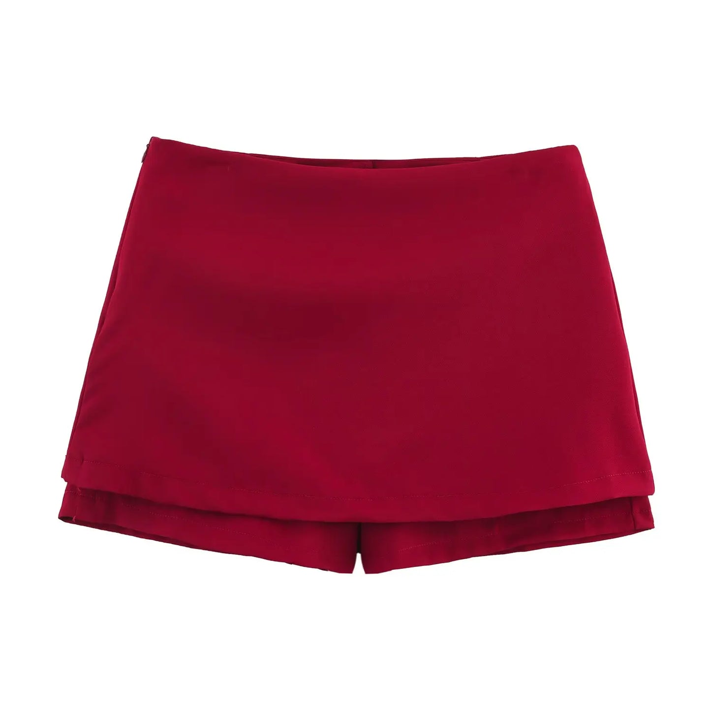 HH Women Pink 2 Piece Set Sexy V-Neck Sleeveless Backless Suspender Zipper Top+High Waist Back Pocket Mini Skirts Shorts Y2K