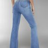 Neue Damen Hot Jeans Schlankheits-Hosen im europäischen und amerikanischen Stil Lässige vielseitige High Waist Washed Denim Hose für Damen