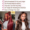 Chocolate Brown Straight 13x4 13x6 Hd Lace Frontal Wig Brazilian Colored T Part Human Hair Wigs For Women Preplucked 30 36 Inch