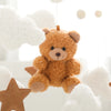 Baby-Kinderbett-Mobile-Rassel-Spielzeug 0-12 Monate Säugling Weicher Filz Teddy Samt Rosa Bär Bettglocke Hängendes Spielzeug Halterung Babybett Mädchen Spielzeug