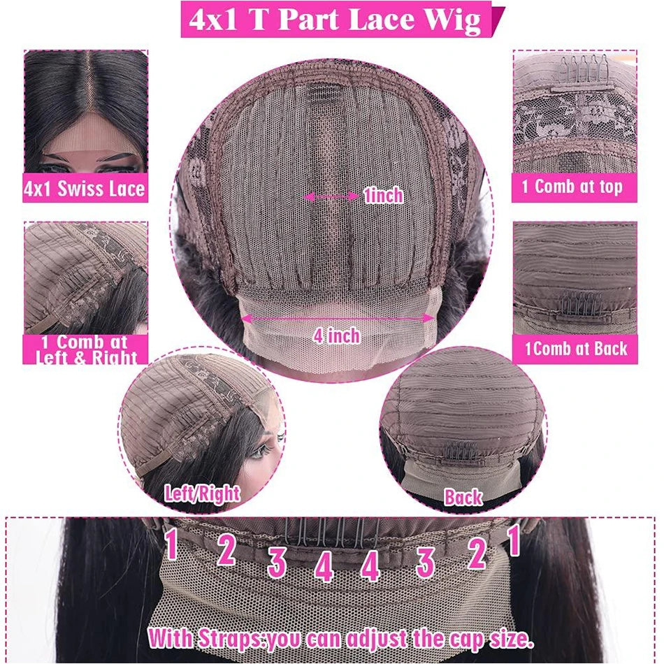 Klebelose Perücke Kurze Krauses Lockiges Bob-Perücke 12A Malaysische Lace-Front Echthaar-Perücken Nasse und Wellige Wasserwelle Bob-Perücke 13x4 Frontalperücke