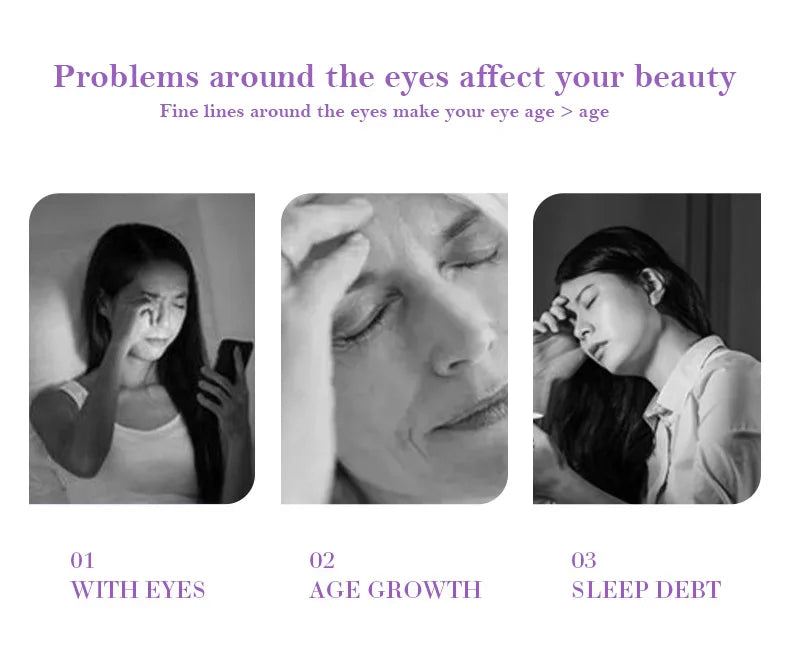 IMAGES Grape Moisturizing Collagen Eye Mask Anti Dark Circles Eye Bags Anti-aging Eyes Masks Beauty Skin Care Eye Patches 60Pcs
