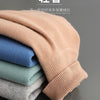 Fall/Winter 100% Wool Bottoming Shirt Men's Thickened Turtleneck Sweater Business Cashmere Knitting