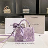Designer Handheld Small Square Bag 2025 New Style Bow Sweet and High Quality Texture Single Shoulder Cross Shoulder Female