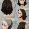Loose Wave Human Hair Wigs for Black Women 1BT4 Color 13x4 HD Lace Frontal 200% Density Brazilian Fumi Human Hair Wigs