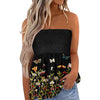 2022 Women Sexy Tube Top Summer Women Casual Tank Crop Tops Solid Color Elastic Design Backless Breathable Strapless Tops