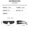 Neue Mode Bunte Sport-Sonnenbrillen Damen Cyberpunk Randlose Sonnenbrille Anti-UV Fahr-Sonnenbrille UV400 Oculos De Sol