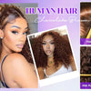 40 30 Inch Chocolate Brown Deep Wave Lace Front Wigs Human Hair #4 Colored 13x4 13x6 Hd Curly Lace Frontal Wigs Pre Plucked