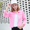New Women's Denim Jacket Spring and Autumn 2026 Casual Short Denim Jacket Women's Korean Version Solid Color Jacket Clothes