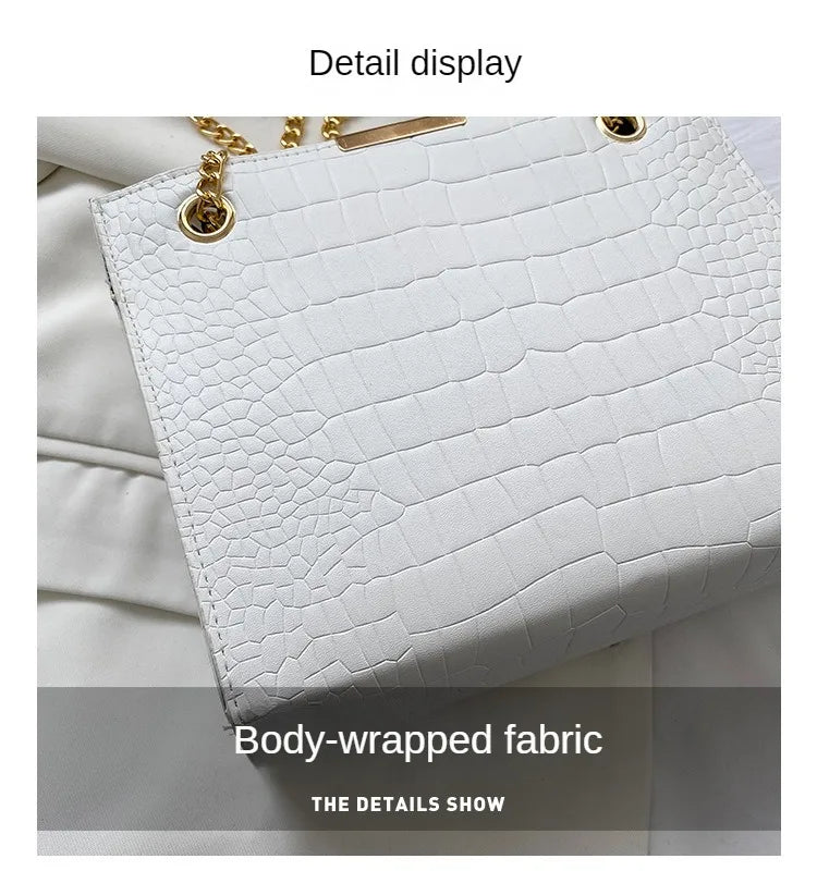 Fashion Luxury Crossbody Bags for Women 2023 New Trendy Designer Shoulder Bag Leisure Chain Solid Color Messenger Bag Handbags