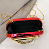 Mode Elegante Metallverschluss Boxförmige Umhängetaschen Damen Abendtaschen Hochzeit Mini Damen Geldbörse Party Niedliche Geldbörse Clutch