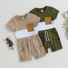 ma&baby 0-3Y Toddler Infant Baby Boy Girl Clothes Sets Casual Short Sleeve T-shirt Tops Shorts Summer Outfits Clothing