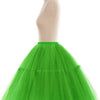 Multi-layer Tulle Tutu Skirts Fuchsia 6 Layers Fluffy Petticoat Underskirt Princess Ball Gown Women Halloween Party Skirt