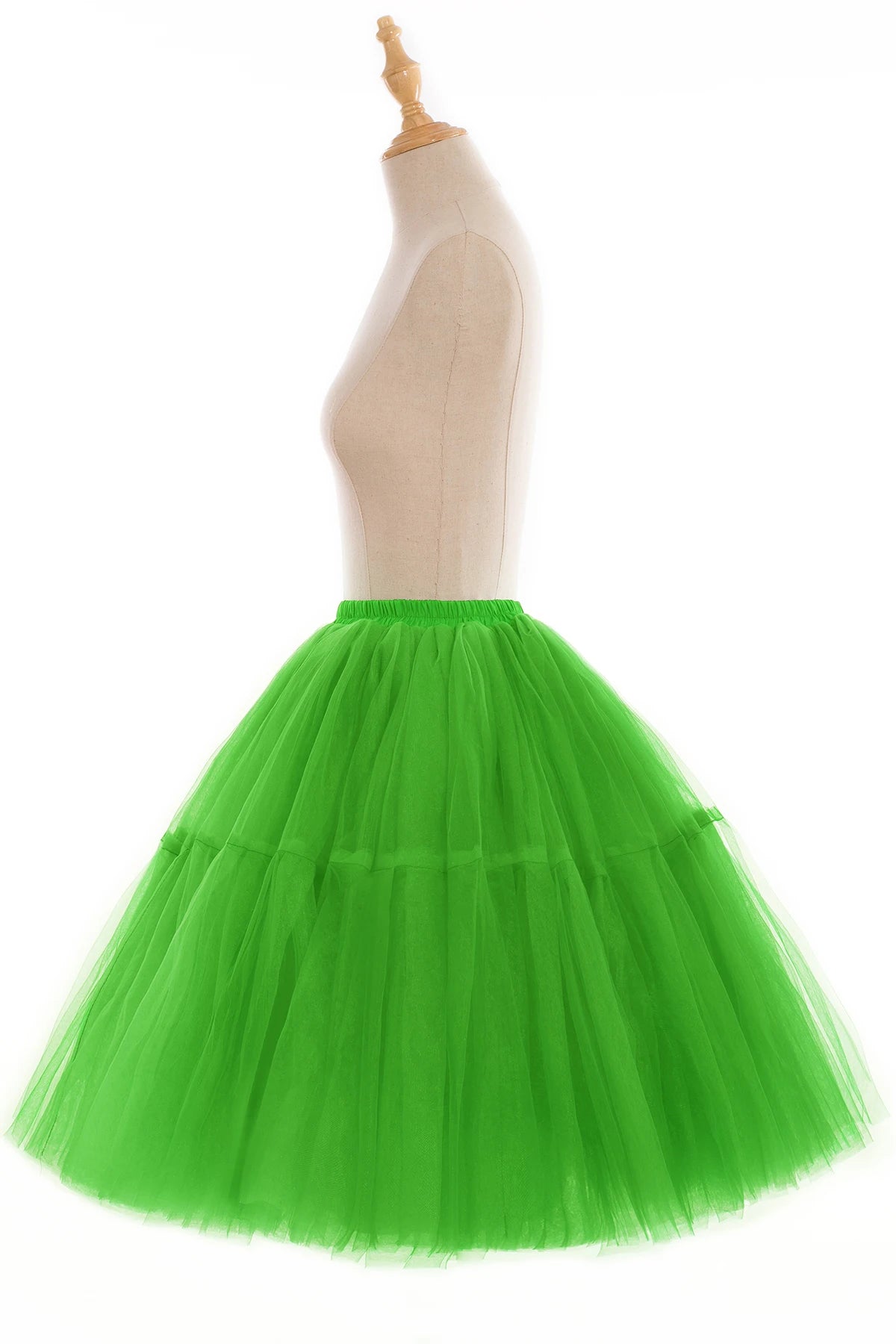 Multi-layer Tulle Tutu Skirts Fuchsia 6 Layers Fluffy Petticoat Underskirt Princess Ball Gown Women Halloween Party Skirt