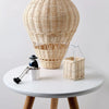 Rattan Hot Air Balloon Decor Hand-woven Wall Hanging Decor Handmade Nordic Photograph Prop for Kids Room Kindergarten Nursery