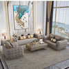 Luxury Fancy Living Room Sofa Genuine Leather Designer Italian Sofa Loveseat Single Canape Salon De Luxe Apartment Furniture