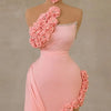MONICA Trendy Pastrol Crystal Flowers Pleat Short Cocktail Dresses for Teens Cape Party Vestidos De Formatura Customized
