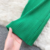 Summer V Neck Knit Sexy Strap Dress Women Elatic Waist Bodycon Sundress Female Beach Backless Maxi Long Dress