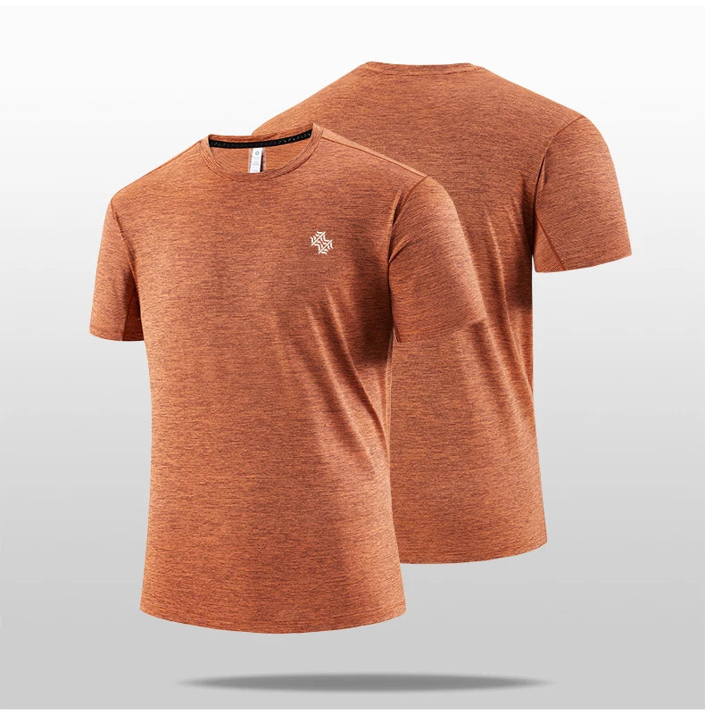 SBWL Fashion football style men's outdoor running fitness loose short sleeve T-shirt Breathable quick drying casual Gym Tops
