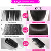 Peruanisches Haar 4x4 Lace Closure Vorgezupft Glattes Haar 13x4 HD Transparente Lace Frontal 100% Echthaar Natürlicher Haaransatz