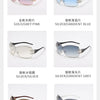 Neue Mode Y2K Sonnenbrille Damen Integrierte Surround Sonnenbrille Retro Designer Damen Brillen UV400 Oculos De Sol