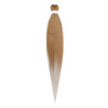 Pre-stretched Braids Synthetic Hair Professional Itch Free Hot Water Setting Fiber 30'' Ombre Yaki Texture Braid Hair Extensions