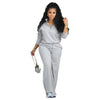 Streetwear 2 Piece Sets Women Outfit Fall Clothes 2024 Women Fleece Pullover Sweatshirt Top and Pants Sets Sweatsuits Woman Sets