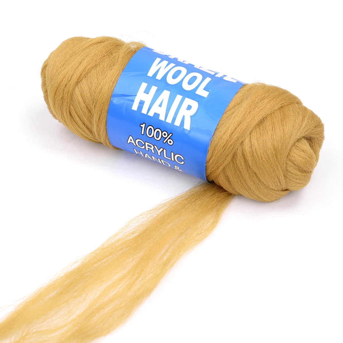 4er-Pack brasilianisches Wollhaar, synthetische Häkelhaarextensions für Frauen, afrikanisches Haargarn zum Flechten von senegalesischen Twists, Kunsthaar