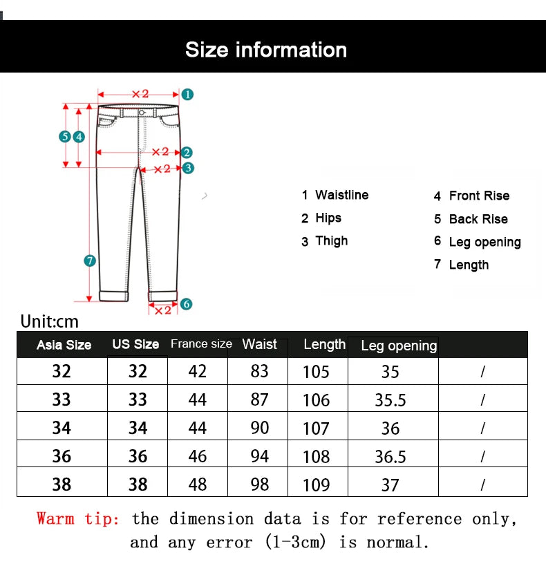 Wthinlee Neue Business Herren Jeans Casual Gerade Stretch Mode Klassische Blau Schwarz Arbeit Denim Hosen Männliche Marke Kleidung