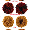 Synthetic Afro Puff Drawstring Ponytail Hair Bun 10 Inch Short Afro Kinkys Curly Afro Bun Extension Hairpieces Large Size