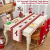 Christmas Table Runner Merry Christmas Decoration for Home Table 2024 Xmas Ornament Navidad Notal Noel Happy New Year Gifts 2025