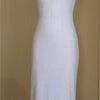 Fashion Yellow Tassel Knitted Sling Midi Dress for Women 2024 Sexy Backless Sleeveless Summer Beach Party Lady Robes