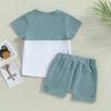 ma&baby 0-3Y Toddler Infant Baby Boy Girl Clothes Sets Casual Short Sleeve T-shirt Tops Shorts Summer Outfits Clothing