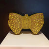 Newest Rhinestone Green/Black Clutch Purse Bow Luxury Diamond Women Red Evening Clutches Bags Wedding Bridal Bag Stones Handbags