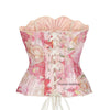 European Style Court Corset Double Layer Lace Bone Clothing Insprinting Shaping Underwear Fast Selling Popular Model