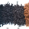 Synthetic Afro Puff Drawstring Ponytail Hair Bun 10 Inch Short Afro Kinkys Curly Afro Bun Extension Hairpieces Large Size