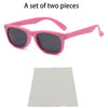 2024 Fashion Brand Children's Color Sunglasses Anti UV Baby Sunshade Anti Blue Light Glasses Girl and Boy Sunglasses UV400