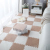 Eva-Schaumstoff-Puzzle-Teppich, weiche Plüsch-Kindermatte, Babyspielzeug, Baby-Spielmatte im Kinderzimmer, warmhaltende Spielmatte