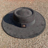 Fedora hat nubuck leather elastic webbing concave top wide brim hat for men and women autumn and winter hat  sombrero hombre