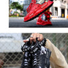 QZHSMY Men Shoes High Quality Sneakers Platform Breathable Lightweight Red Basket Homme Mandarin Duck Luxury Brand Summer 2022