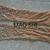 Sexy Shiny Blue Sequins Long Tube Dress Evening Prom Birthday Celebrate Dress Women Photo Shoot Wear Stage Costume Dianti
