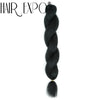 26Inch Vixen Crochet Bulk Hair Synthetic Jumbo Braids Fluffy Yaki Straight Crochet Hair Afro Kinky Curly Braiding Hair Extension