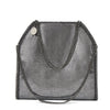 Designer's retro braided chain environmental microfiber handbag Women's new fashion multi-functional large capacity shoulder bag