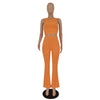 pants sets women summer outfits for women 2023 two piece set for woman 2 piece sets woman outfit crop top pants summer clothes