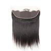 Peruanisches Haar 4x4 Lace Closure Vorgezupft Glattes Haar 13x4 HD Transparente Lace Frontal 100% Echthaar Natürlicher Haaransatz