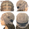 36 Zoll Synthetische Spitze Geflochtene Perücken Schmetterlingszöpfe Spitzenperücke für schwarze Frauen Zopfperücken im Ausverkauf Box Braids Spitzenperücke