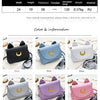 Summer Sailor Moon Ladies Handbag Black Luna Cat Shape Chain Shoulder Bag PU Leather Women Messenger Crossbody Small Bag Purses
