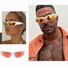 Designer y2k UV400 Mirrored Sunglasses Women White Sun Glasses Men Hispter Sport Driving Cycling Ladies Shades 2023 gafas de sol