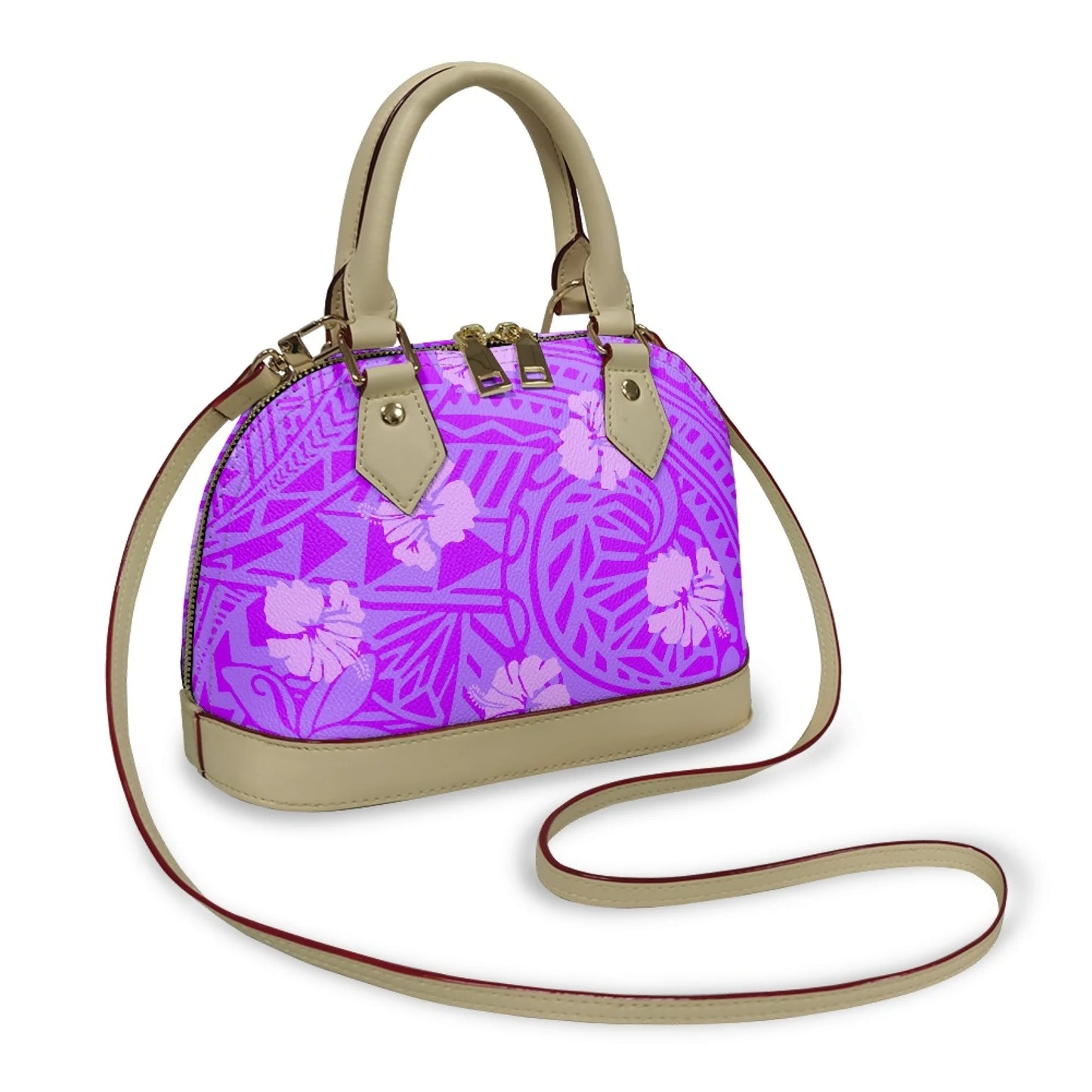 Polynesische Damen-Umhängetasche 2025 Neues Design Samoa-Musterdesign Maßgeschneiderte Damenhandtasche Party Quadratische Umhängetasche